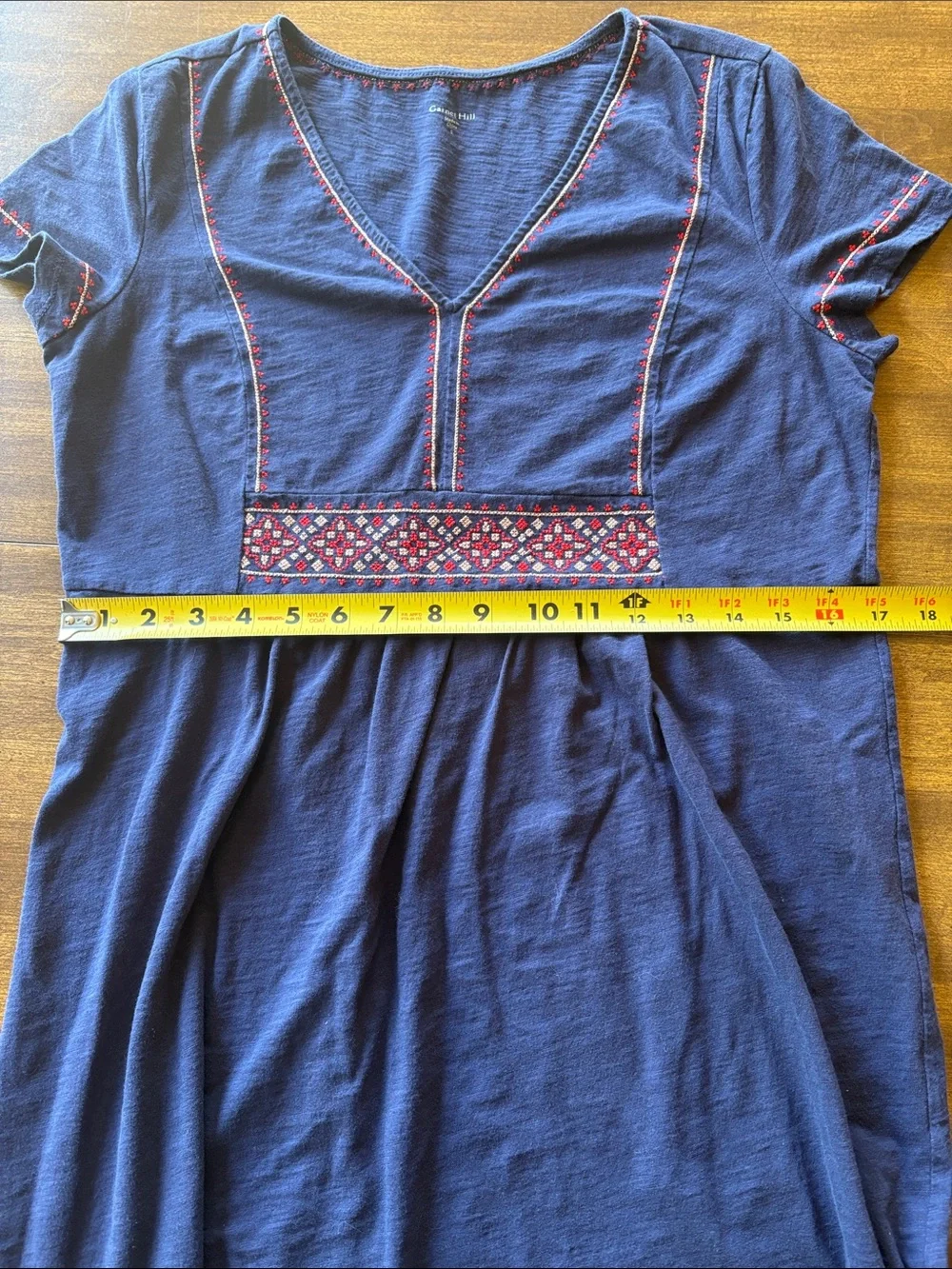Garnet Hill 100% Organic Cotton Dress, Size Small